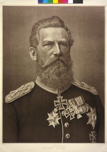 O príncipe herdeiro Frederic Wilhelm