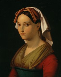 Retrato de Vittoria Caldoni de Theodor Rehbenitz