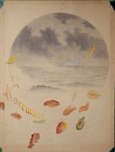 novembro de Theodor Kittelsen