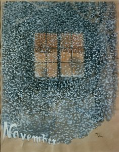 Novembro de Theodor Kittelsen