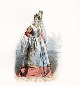 Roxelane ou Russelazie, ou Hurrem (nee Anastasia Lisovska, cerca de 1500-1558), escrava e esposa de Soliman I o Magnífico (1494-1566) - Roxelana, esposa do Sultão Suleiman o Magnífico, depois de Theodore de Bry