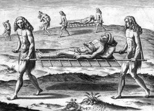 Índios Timucuanos de Theodor de Bry