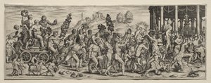 Triunfo de Baco de Theodor de Bry