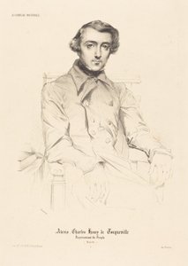Alexis Charles Henry de Tocqueville de Théodore Chassériau