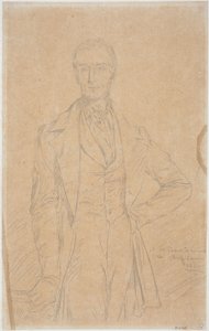 Alphonse de Lamartine de Théodore Chassériau