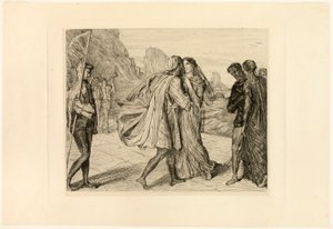 O My Fair Warrior!, prato cinco de Otelo de Théodore Chassériau