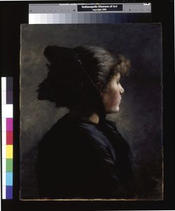 Munique Girl (óleo sobre tela)