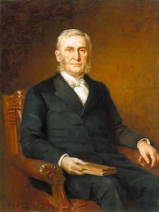 Retrato do Reverendo Nathaniel A. Hyde (óleo sobre tela)