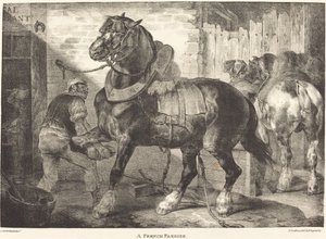 Um ferrador francês de Theodore Gericault