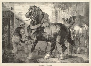Um ferrador francês de Theodore Gericault