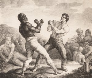Pugilistas, 1818. de Theodore Gericault