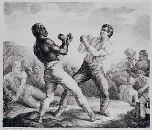 Pugilistas, 1818 de Theodore Gericault