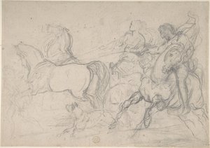 Condutor de carruagens e cavaleiro de Theodore Gericault