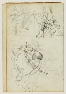 Estudos de composição de Theodore Gericault