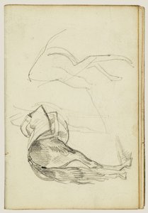 Estudos sobre cavalos de Theodore Gericault