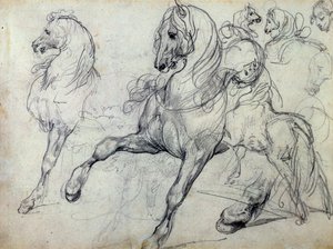 Cavalos de Theodore Gericault