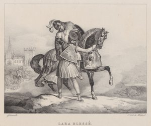 Lara ferida (Lara Wounded) de Theodore Gericault