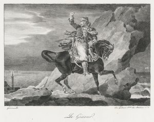 Le Giaour (O Giaour) de Theodore Gericault