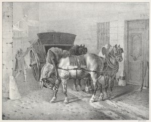 Les Boueux (Os Varredores) de Theodore Gericault