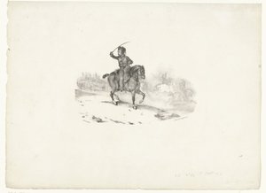 Oficial de artilharia de Theodore Gericault