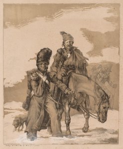 Retorno da Rússia de Theodore Gericault