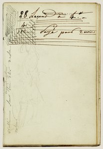 Cavaleiro de pé, continuação da carta de Theodore Gericault