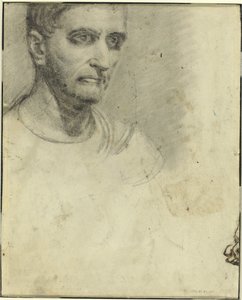 Estudo de um Homem [verso] de Theodore Gericault