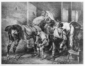 O Ferrador Inglês de Theodore Gericault