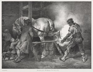 O Ferreiro Flamengo de Theodore Gericault