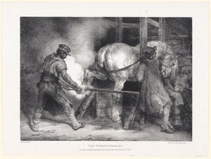 O Ferrador Flamengo de Theodore Gericault