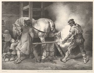 O Ferrador Flamengo de Theodore Gericault