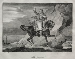 O Giaour, 1820. de Theodore Gericault