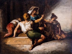 A família pobre de Theodore Gericault