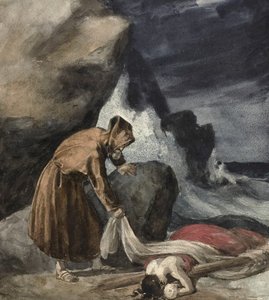 A Tempestade, c.1821-23 de Theodore Gericault