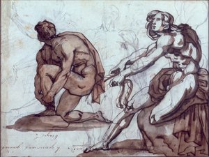 Duas figuras nuas