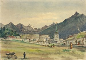 Rua Lincoln, Sitka, 1887.