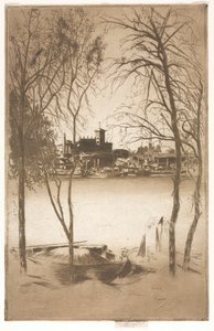 Laburnums and Battersea, 1889-1898. de Theodore Roussel