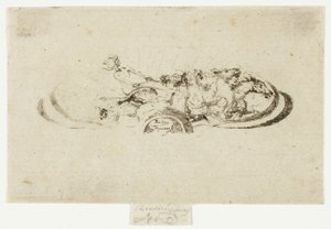 Phaeton, Estudo para Decoração de uma Moldura de Theodore Roussel