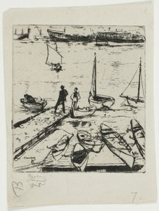 Barcos de recreio, Chelsea de Theodore Roussel