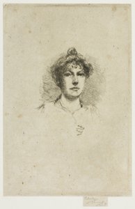 Retrato da senhorita Edith Austin de Theodore Roussel