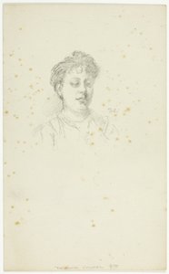 Esboço de Edith Austin de Theodore Roussel