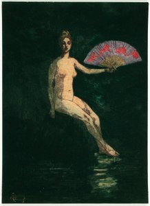 Verão (versão colorida) de Theodore Roussel