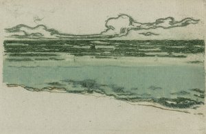 O mar em Bognor de Theodore Roussel