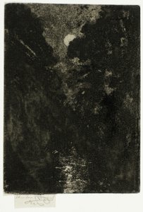 Árvores ao luar de Theodore Roussel