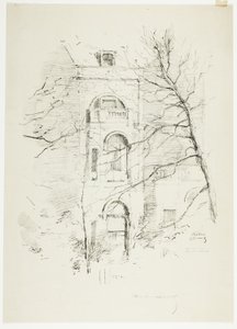 Inverno, uma casa no Green Park de Theodore Roussel