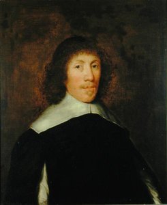 Retrato de Ellis Woodrofe de Helperley, Derbyshire (óleo sobre tela) de Theodore Russel
