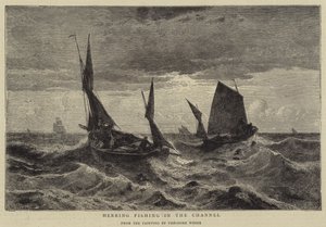 Pesca de arenque no canal de Theodore Weber