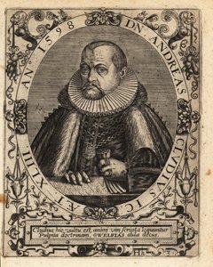 Andreas Cluten, jurista alemão de Theodore de Bry