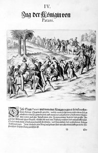 Comboio da rainha. 1606 de Theodore de Bry