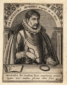 François Modius, jurista flamengo e humanista de Theodore de Bry